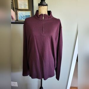 John Bartlett Consensus 1/4 zip Pullover Sweater